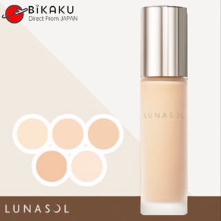 🇯🇵【Direct from Japan】 kanebo lunasol คาเนโบ ลูนาโซล glowing watery oil liquid 30ml SPF25 PA foundation makeup base