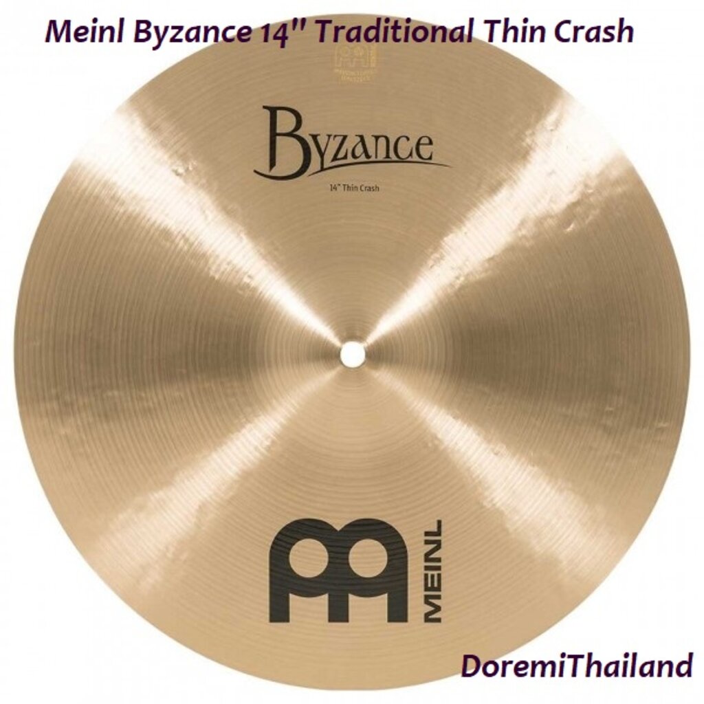 ฉาบmeinl-byzance-14-traditional-thin-crash