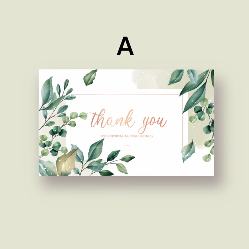 พร้อมส่ง-thank-you-card-thank-you-การ์ด-บัตรขอบคุณลูกค้า-บัตร-thank-you