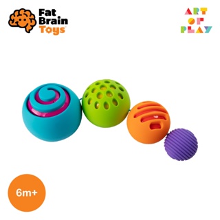 ของเล่นเด็กอายุ 6 เดือนขึ้นไป - OombeeBall - ลูกบอล Sensory Toy ฝึกทักษะและพัฒนาการจาก Fat Brain Toys