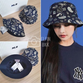 MLB Paisley/ Grafitti Bucket Hat -NY/ LA หมวกบักเก็ตสีขาว สีดำ สีเขียว สีกรม สีเบจ สีฟ้า