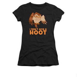 I Dont Give A Hoot Owl Womens T-Shirt เสื้อทหาร เสื้อวินเทจผญ