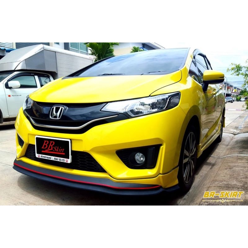 แยกขาย-สเกิร์ตหน้า-1-ชิ้น-honda-jazz-gk-2014-2016-mugen-r