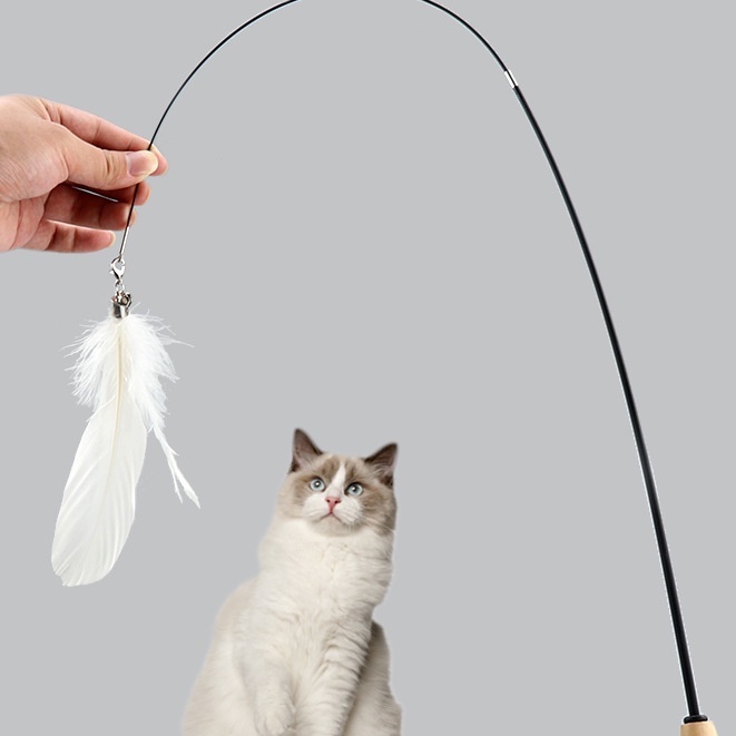 petko-ของเล่นแมว-สัตว์เลี้ยงแมวของเล่นแมวตลกติดแมวรักเมาส์ประเภทยางรัดกระดิ่งไม้ติดแมวตลก