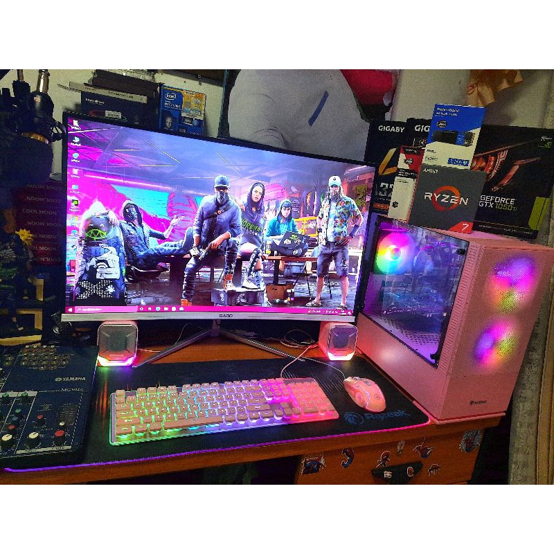 値下げ)極美品 爆速ゲーミング Ryzen GTX1060 メモリ16G SSD240G Windows10