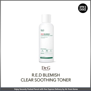 [แท้/พร้อมส่ง] DR.G(ดร.จี) RED BLEMISH CLEAR SOOTHING TONER 200ml