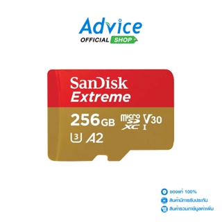 ภาพหน้าปกสินค้าSANDISK  256GB Micro SD Card ไมโครเอสดีการ์ด Extreme SDSQXAV-256G-GN6MN (190MB/s.) ที่เกี่ยวข้อง