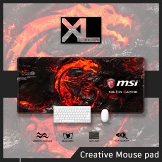 Xl แผ่นรองเมาส์ MSI 001 คอมพิวเตอร์ โต๊ะ ขยาย แผ่นรองเมาส์ เกมมิ่ง ขนาดใหญ่ อะนิเมะ HD แผ่นรองเมาส์