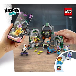 Instructions (คู่มือ) LEGO Newbury Subway 70430 with Sticker