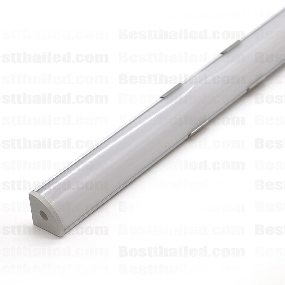 รางอลูมิเนียม ไฟ led เส้น aluminum extrusion bar LSB 1m ชุดขุ่น**ซื้อ ...
