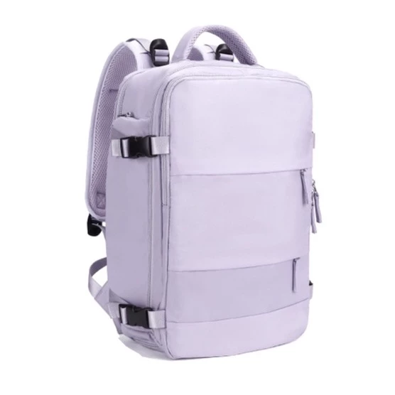 Leacat 50L กระเป๋าเป้สะพายหลัง เดินทาง ทํางาน กระเป๋าเป้สะพายหลัง กันน้ํา 17 นิ้ว พร้อมกระเป๋ารองเท้าอิสระ สําหรับ unisex