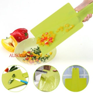 ALISOND1 Multi-ffunction Cutting Board Food Grade Water Filtraboard Chopping Blocks Portable Plastic Easy Clean Foldable Kitchen Accessories Kitchen Small Items Chopping Mat/Multicolor