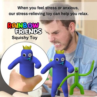 13cm Roblox Rainbow Friends Squishy Toy Stress Relieve Decompression Prop Kids Adult Gift Relieve Study Work Stress