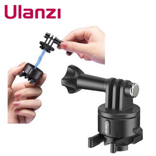 Ulanzi Go-Quick II อะแดปเตอร์หัวเข็มขัดแม่เหล็ก สําหรับ GoPro HERO 11 10 9 8 7 6 5 MAX