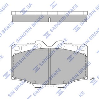 ผ้าดิสเบรคหน้า TOYOTA HILUX RN65 LN40 LN60 LN65 YN65 1983- LAND CRUISER BJ40 FJ40 BJ60 FJ60 BJ70 FJ70 FJ70 HI-Q