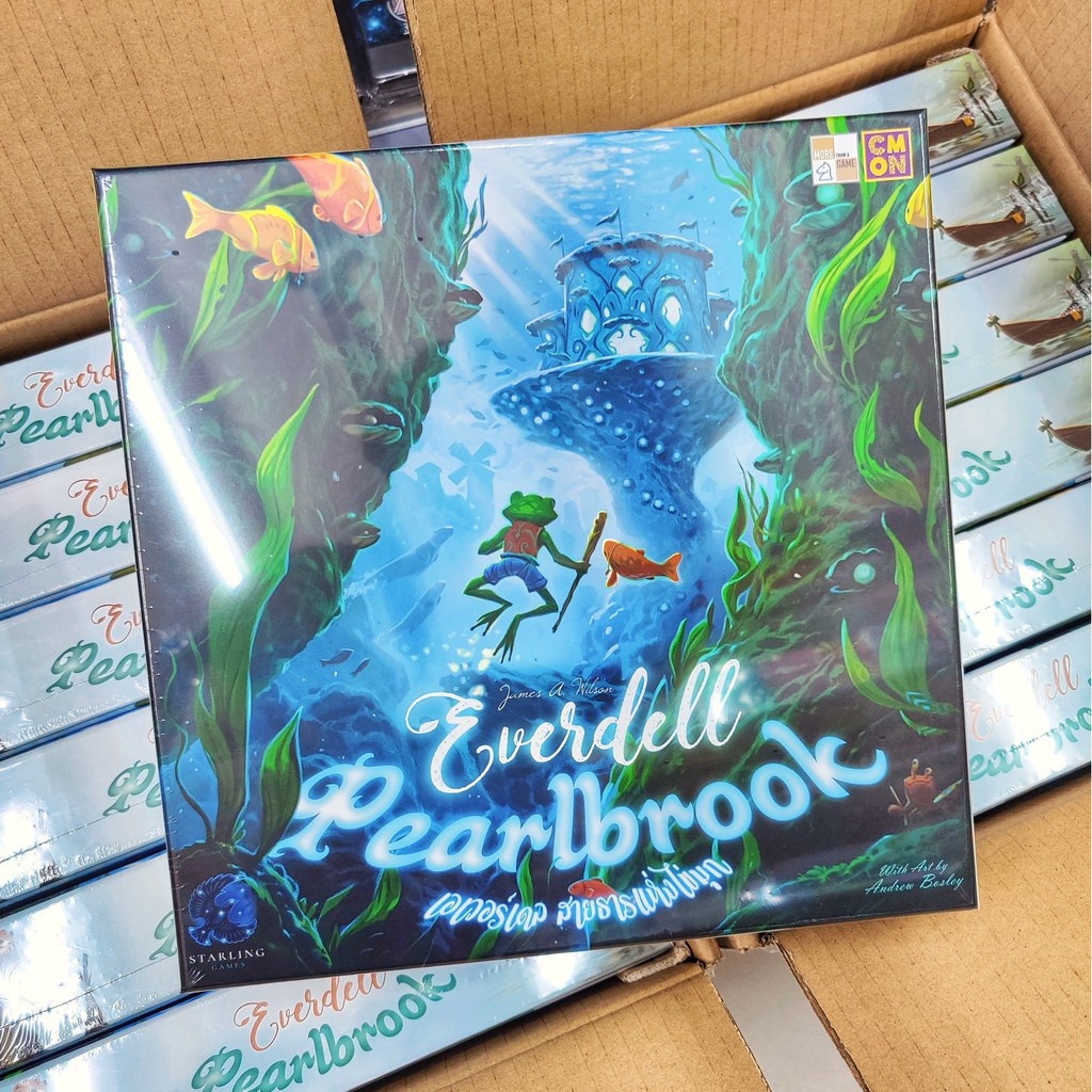 ของแท้-ดินแดนแห่งมนต์เสน่ห์-สายธารแห่งไข่มุก-everdell-pearlbrook-expansion-board-game-more-than-a-game