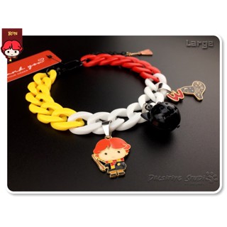 ปลอกคอ • สร้อยคอสำหรับน้องหมาและน้องแมวสุด Trendy • ลาย Ron จาก Harry Potter Collection • Pet Collars • Large Size