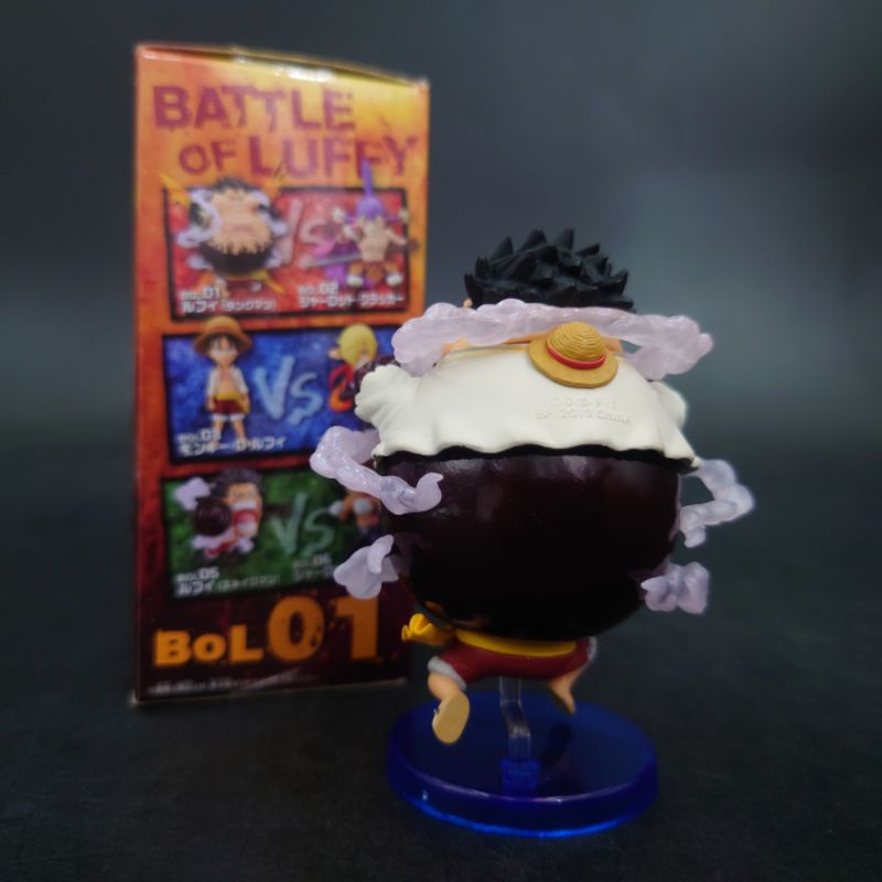 wcf-one-piece-งานแท้-ลิขสิทธิ์-banpresto-ลูฟี่-gear-4-tank-man-bol-01-battle-of-luffy-whole-cakes-island-สวยสุดๆ