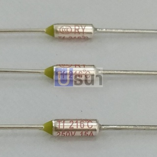 ภาพหน้าปกสินค้าฟิวส์ เทอร์โมฟิวส์ หม้อหุงข้าว กระติกน้ำร้อน เตารีด Thermal Fuse 15A 250V 142°C ถึง 240°C #MTF 15A ที่เกี่ยวข้อง