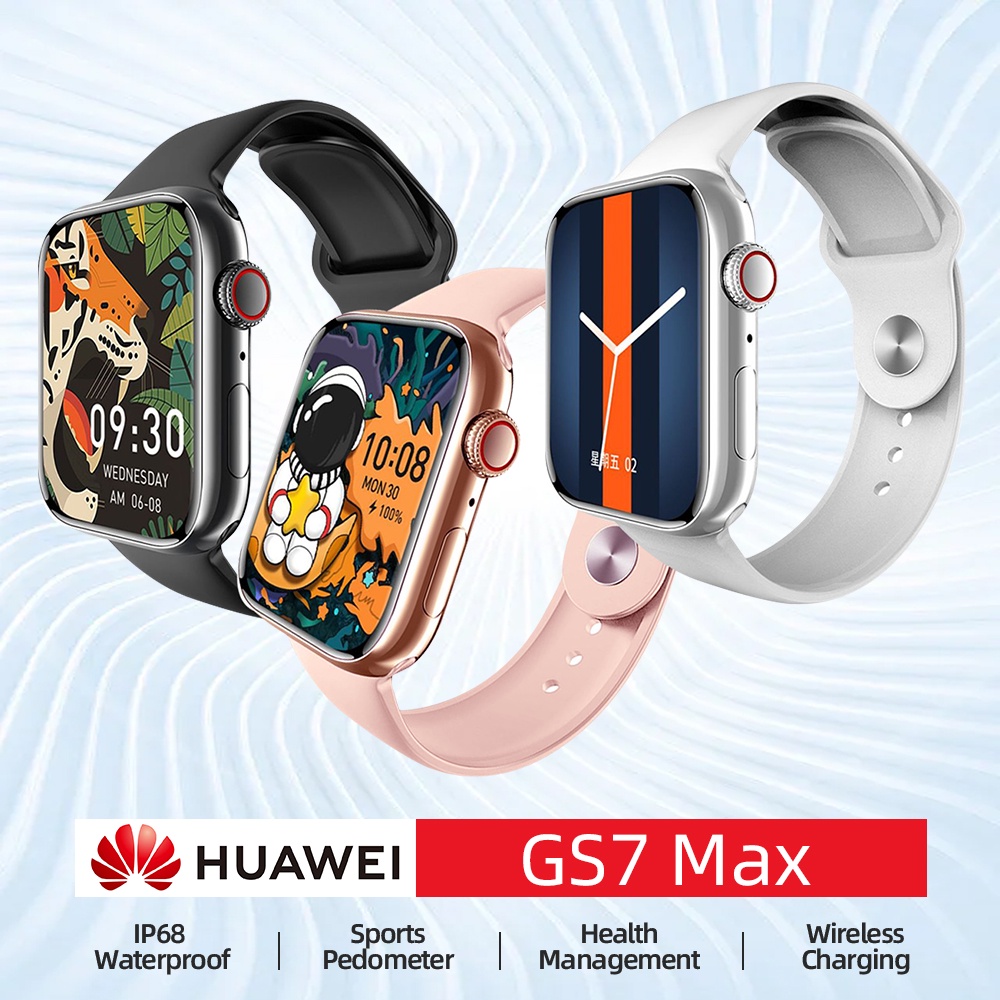 ภาพหน้าปกสินค้านาฬิกาสมาร์ทวอทช์ huawei GS7 smartwatch สมาร์ทวอทช์ สัมผัสได้เต็มจอ Smart Watch รับประกัน 1ปี รองรับภาษาไทย นาฬิกาสมาร