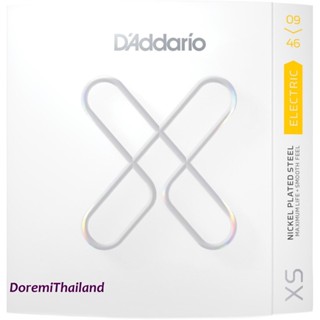 สายกีตาร์ไฟฟ้า DAddario XSE0946 Nickel-plated Steel Coated Electric Guitar Strings - .009-.046 Super Light Top/Regul...