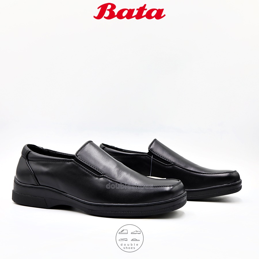 bata-รองเท้าหนังคัชชูผู้ชายบาจา-พื้นเรียบ-เย็บพื้น-รุ่น-801-6158-ไซส์-6-11-39-45