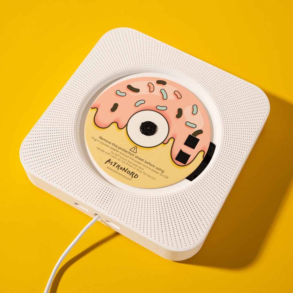 ราคาและรีวิวASTRONORD CD Player เครื่องเล่นซีดี พร้อมส่ง Bluetooth เป็นลำโพงบลูทูธ ติดผนัง MP3ได้ Kpop Thailand