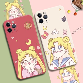 Sailor Moon เคสไอโฟน iPhone 11 14 pro max 8 Plus case X Xr Xs Max Se 2020 cover 14 7 Plus เคส iPhone 13 12 pro max