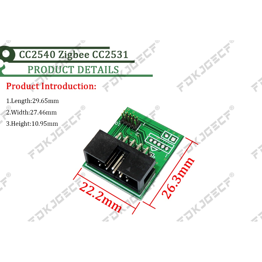 โปรโตคอลวิเคราะห์ดองเกิล Zigbee ไร้สาย CC2652P CC2652 USB พร้อมเสาอากาศ ...