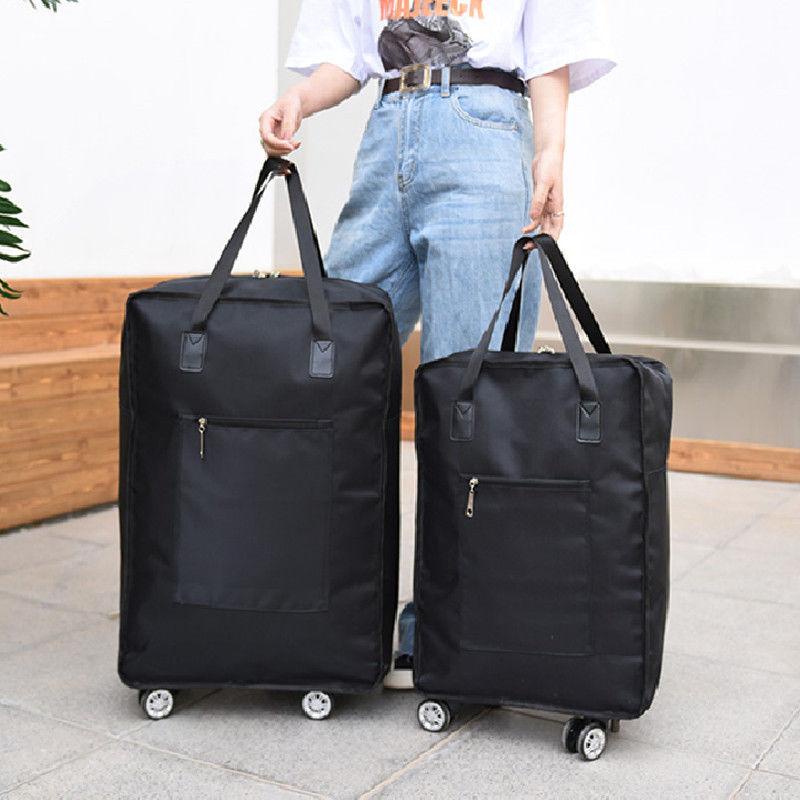 กระเป๋าเดินทาง-ผ้าออกซ์ฟอร์ด-ขนาดใหญ่-จุของได้เยอะ-สามารถพับได้-เหมาะกับการเดินทาง-สําหรับนักเรียน