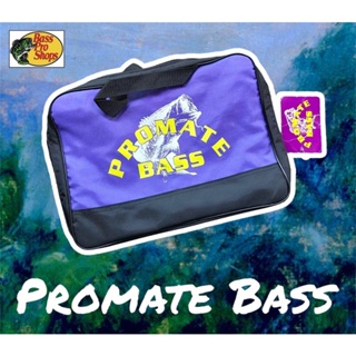 กระเป๋าถือรูปปลา VTG - Bass Pro Shops - Promate Bass ใส่iPad ใส่ของได้ (มือ1 ป้ายห้อย)