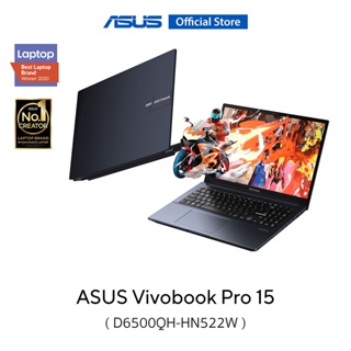 สินค้า ASUS Vivobook Pro 15 (D6500QH-HN522W), 15.6 inch FHD designer laptop, Ryzen 5 5600H, GTX 1650, 16GB DDR4, 512GB SSD