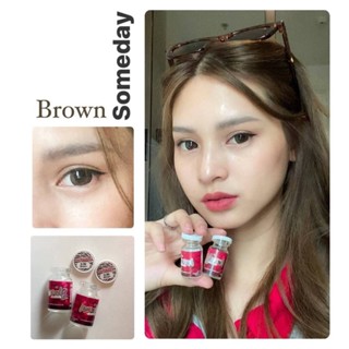 LovelyLens Someday Eff.19 Brown ใหญ่