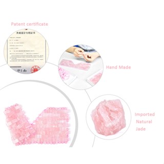 Quartz Eye Mask Massager Natural Jade Eye Mask Stone Sleep Mask Face Massager Sleeping Eye Mask For Eye Relax Eye Care T