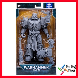 McFarlane Warhammer 40,000 Chaos Space Marines Artist Proof 7" figure เคออส สเปซมารีนส์ (เทา) ขนาด 7 นิ้ว ฟิกเกอร์