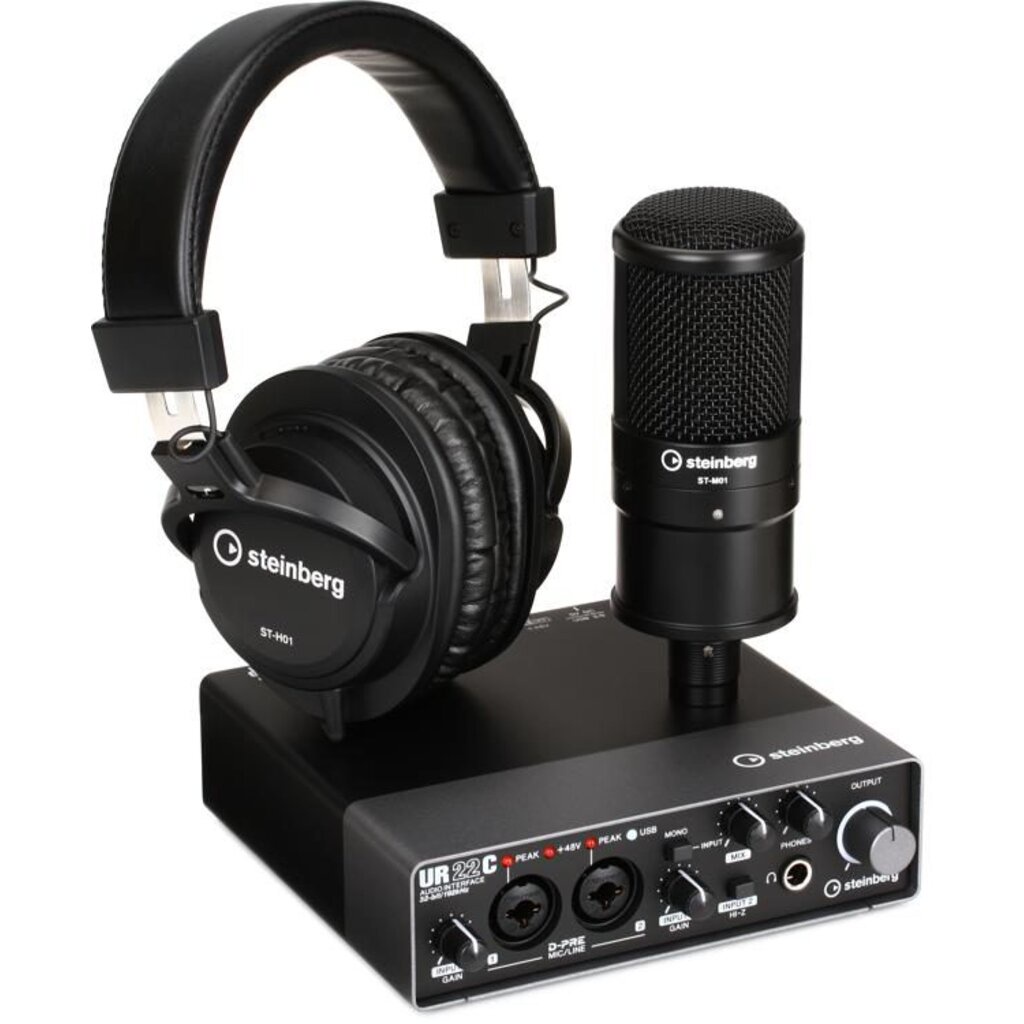 steinberg-ur22c-recording-pack-with-usb-3-1-audio-interface-condenser-microphone-and-headphones