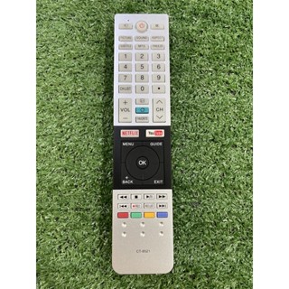 รีโมท TV รุ่น CT-8521 ตามภาพใส่ถ่านใช้งานได้เลย