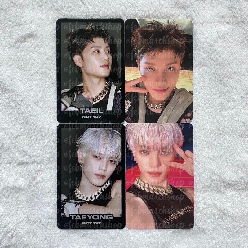 NCT127 질주 2Baddies 疾走 ランダムトレカ 未開封 ポップアップ พร้อมส่ง nct 127 2 baddies random trading card set a ver b ver แจฮ