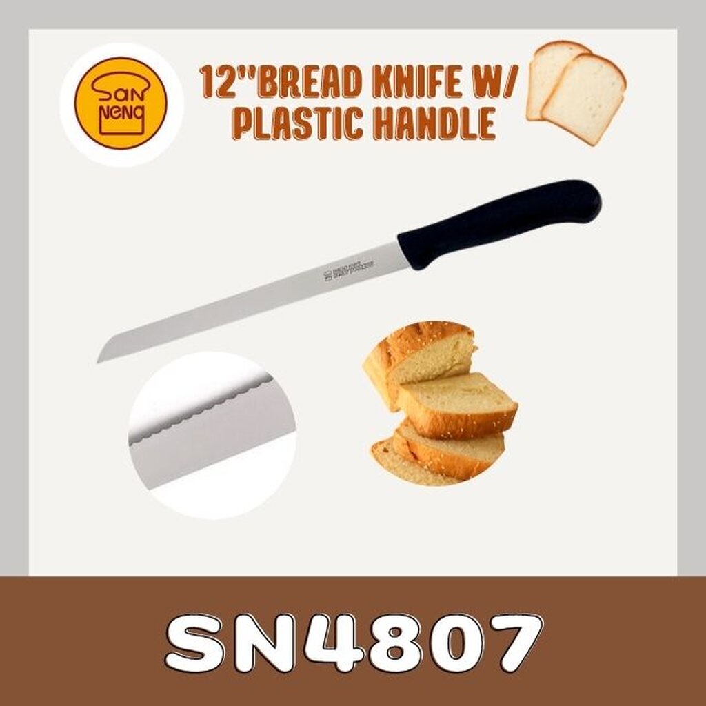 sanneng-sn4807-bread-knife-มีดฟันเลื่อย-12-นิ้ว-stainless-sanneng