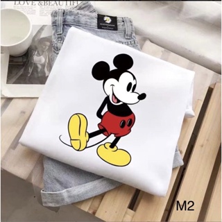 เสื้อยืดMickey Mouseแฟชั่นน่ารัก