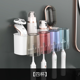 ภาพขนาดย่อของสินค้าพลาสติกABS อุปกรณ์เก็บแปรงสีฟัน ชั้นวาง ชั้นเก็บของ ที่ใส่แปรงสีฟัน ยาสีฟัน แปรงสีฟัน อุปกห้องน้ำ ที่เก็บแป