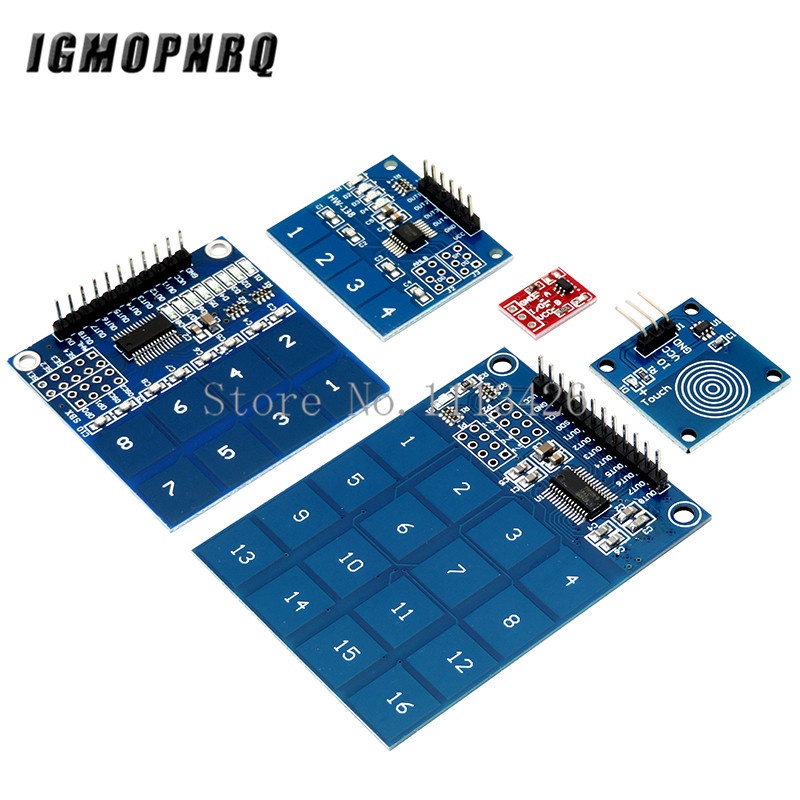 โมดูลสวิตช์สัมผัสดิจิทัล TTP223 TTP223B TTP224 TTP226 TTP229 1 4 8 16 ...