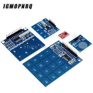 โมดูลสวิตช์สัมผัสดิจิทัล TTP223 TTP223B TTP224 TTP226 TTP229 1 4 8 16 ช่อง