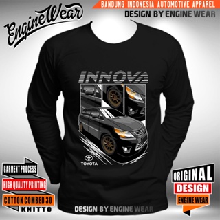 เสื้อยืด พิมพ์ลายรถยนต์ kijang innova gen2 toyota innova gen2 jdm