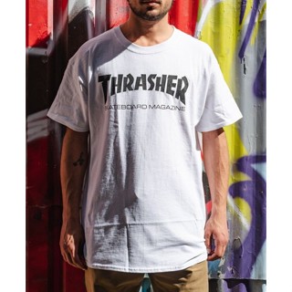 เสื้อยืด ลาย Thrasher Skatemag