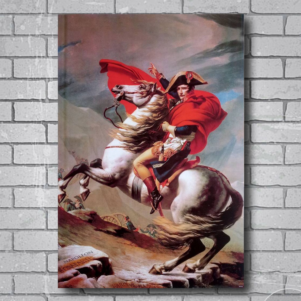 โปสเตอร์-รูปภาพ-นโปเลียน-napoleon-ม้า-ศิลปะ-คลาสสิค-สวยๆ-โปสเตอร์-ติดผนัง-poster