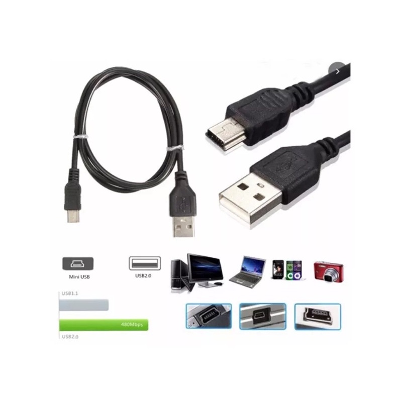 สายชาร์จ-mini-usb-v3-สายชาร์จลำโพงบลูทูธ-mp4-mp4-กล้องดิจิตอล