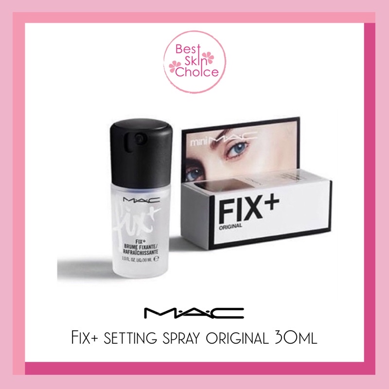 MAC Prep+Prime FIX+ Setting Spray Mini 30mL, Full Size 100mL Shopee