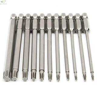 【ECHO】Screwdriver Bit 100mm/3.94in 60HRC Hardness Alloy Steel Hexagonal Plummer【Echo-baby】