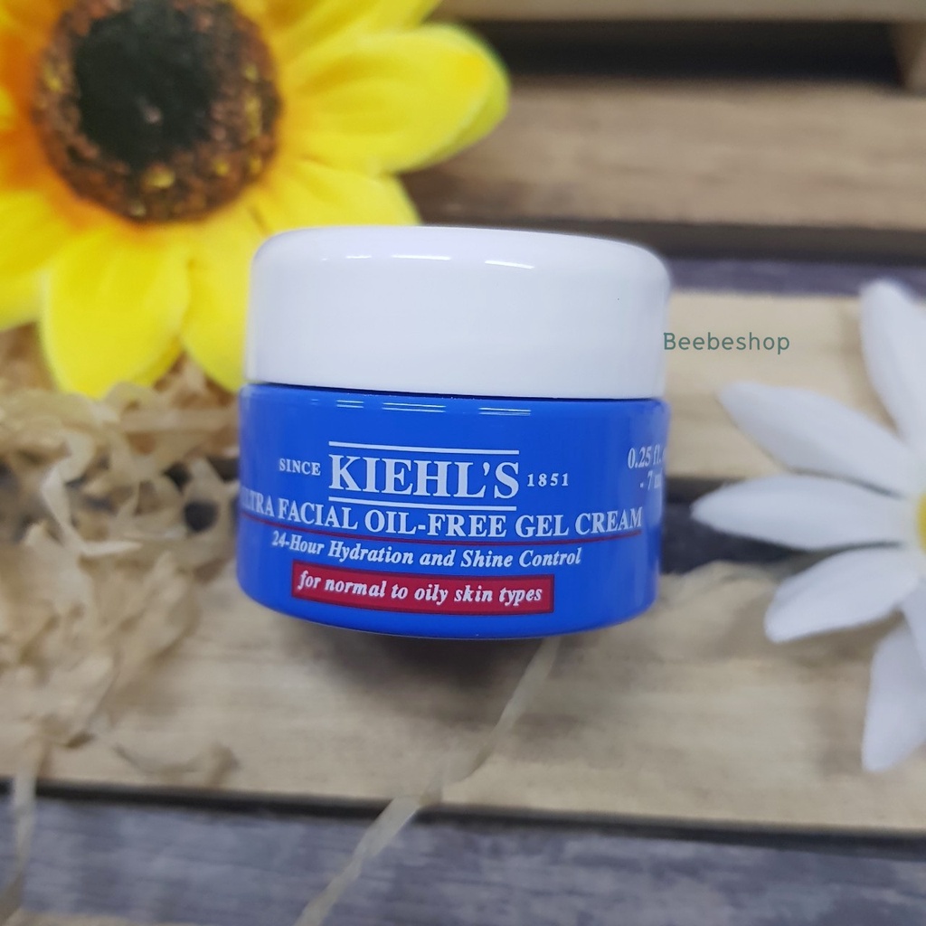 kiehls-ultra-facial-oil-free-gel-cream-7ml-ผลิต-11-2021-มอยซ์เจอไรเซอร์เนื้อเจลบางเบา